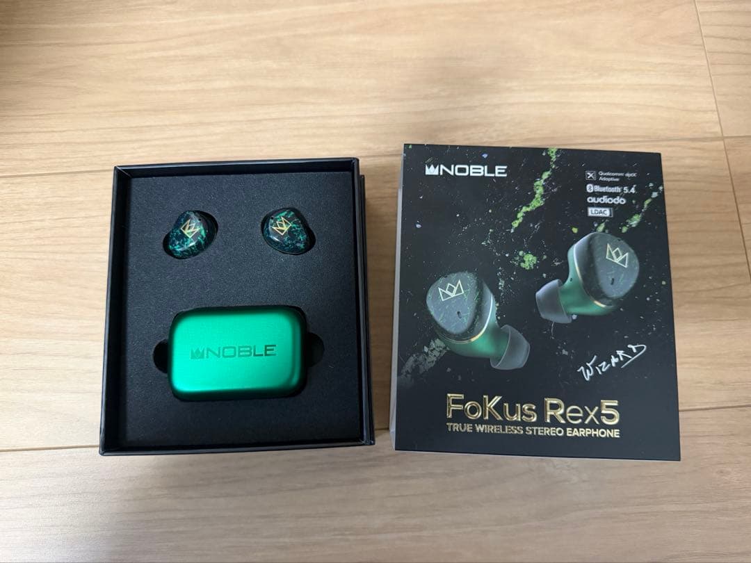 FoKus Rex5 Noble Audio ワイヤレスイヤホン
