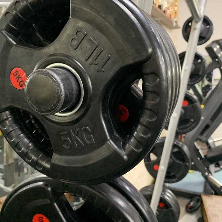 ラバープレート50mm  20kg  4枚