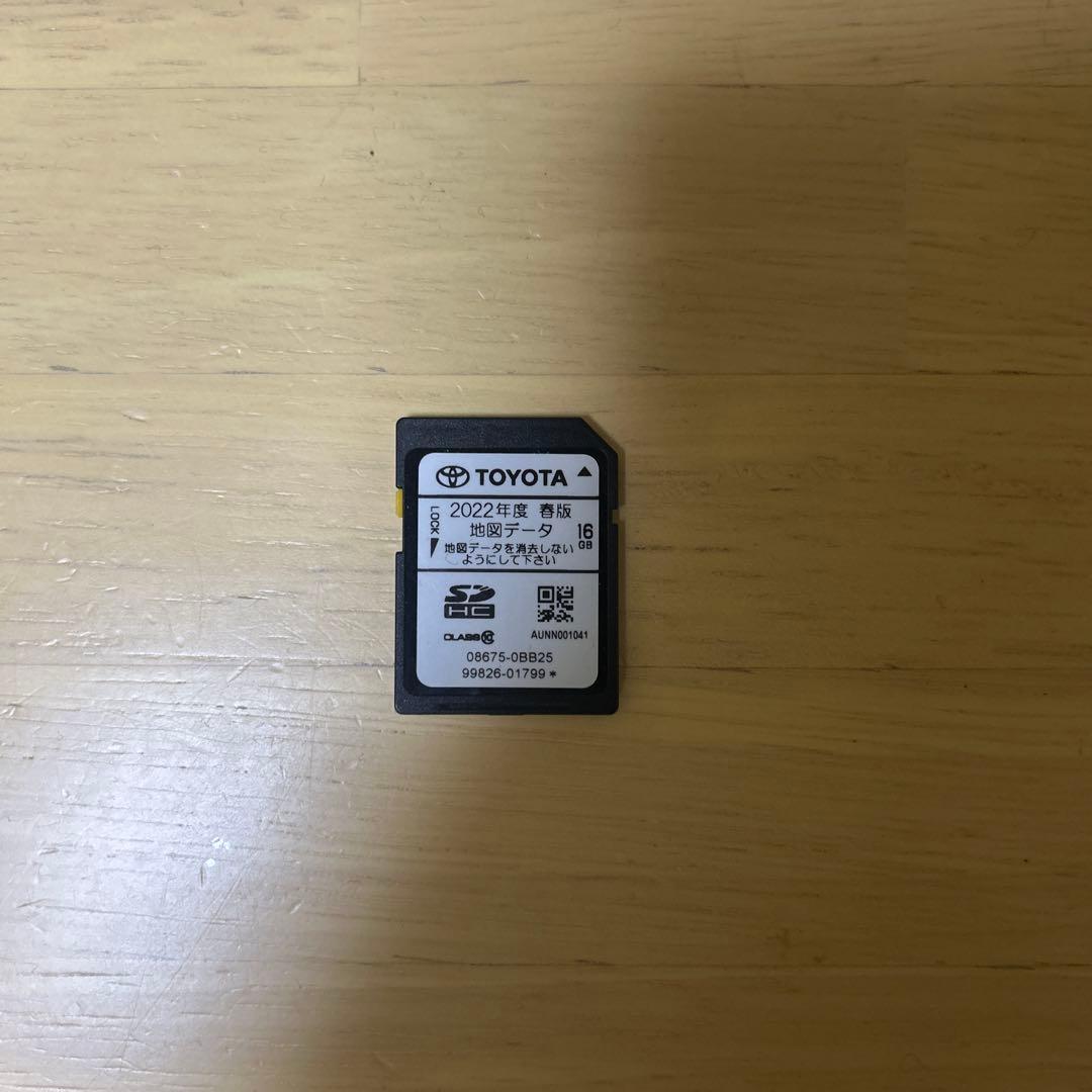 TOYOTA カーナビ用SDカード 2022年春版