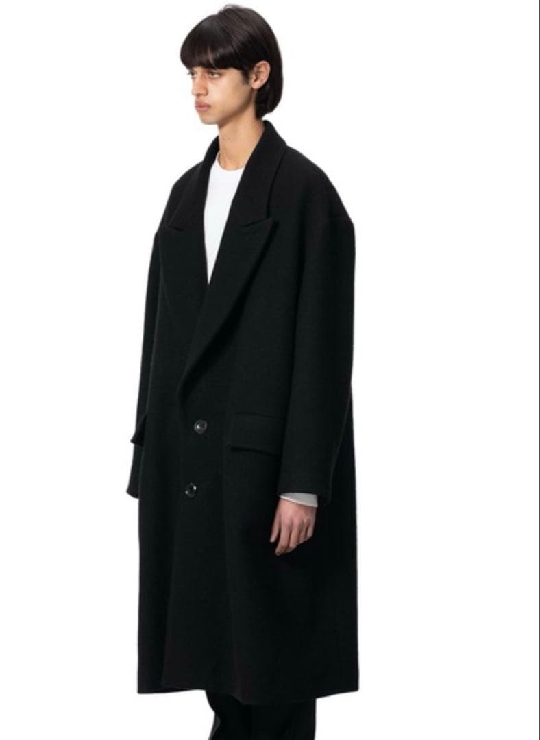 カズユキクマガイナッピングメルトンピークドラペルオーバーコート2