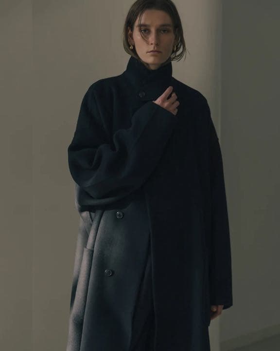 【08sircus】Double face rever coat