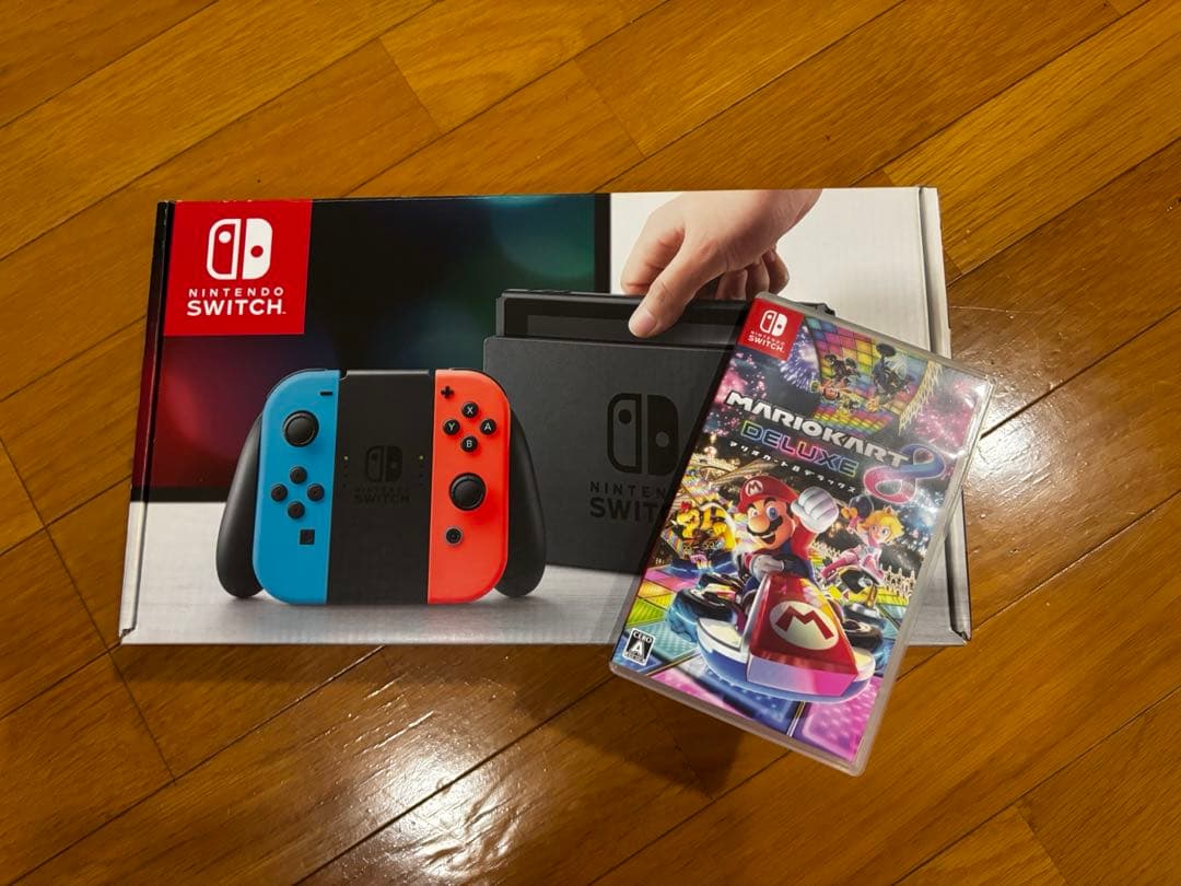【美品】Nintendo Switch 本体・マリオカート8セット