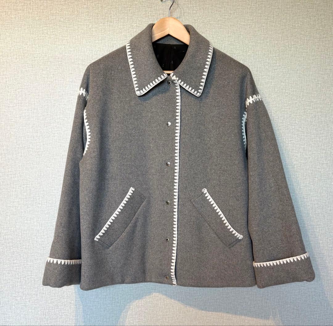 ロージーモンスター　ハマグリコート　　グレー