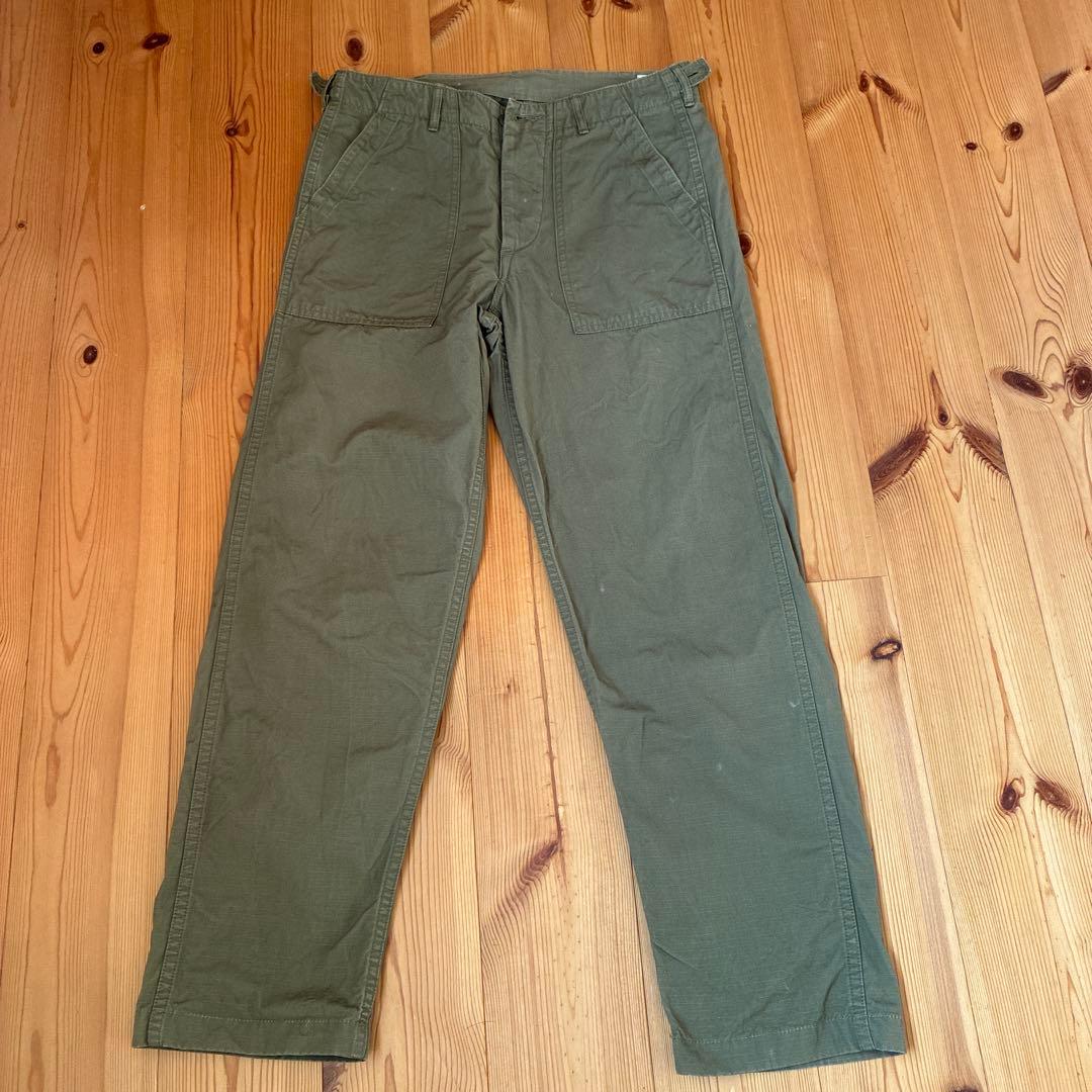 S*S様 orSlow オアスロウ リップストップ ベイカーパンツ ファティーグ