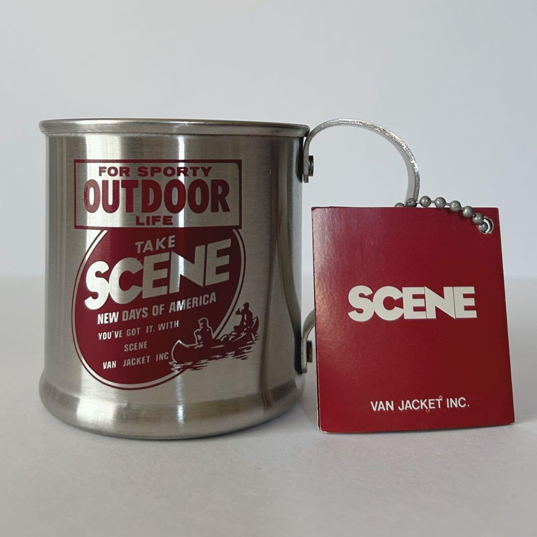 VAN JACKET ヴァンヂャケット SCENE ステンレス マグカップ