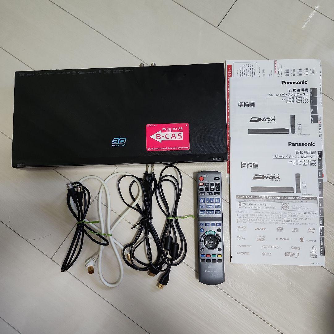 Panasonic DMR-BZT700 Blu-rayレコーダー