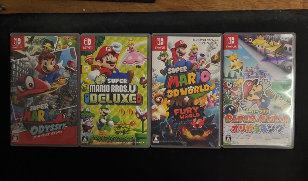 スーパーマリオシリーズ Switchカセットまとめ売り(訳あり品)