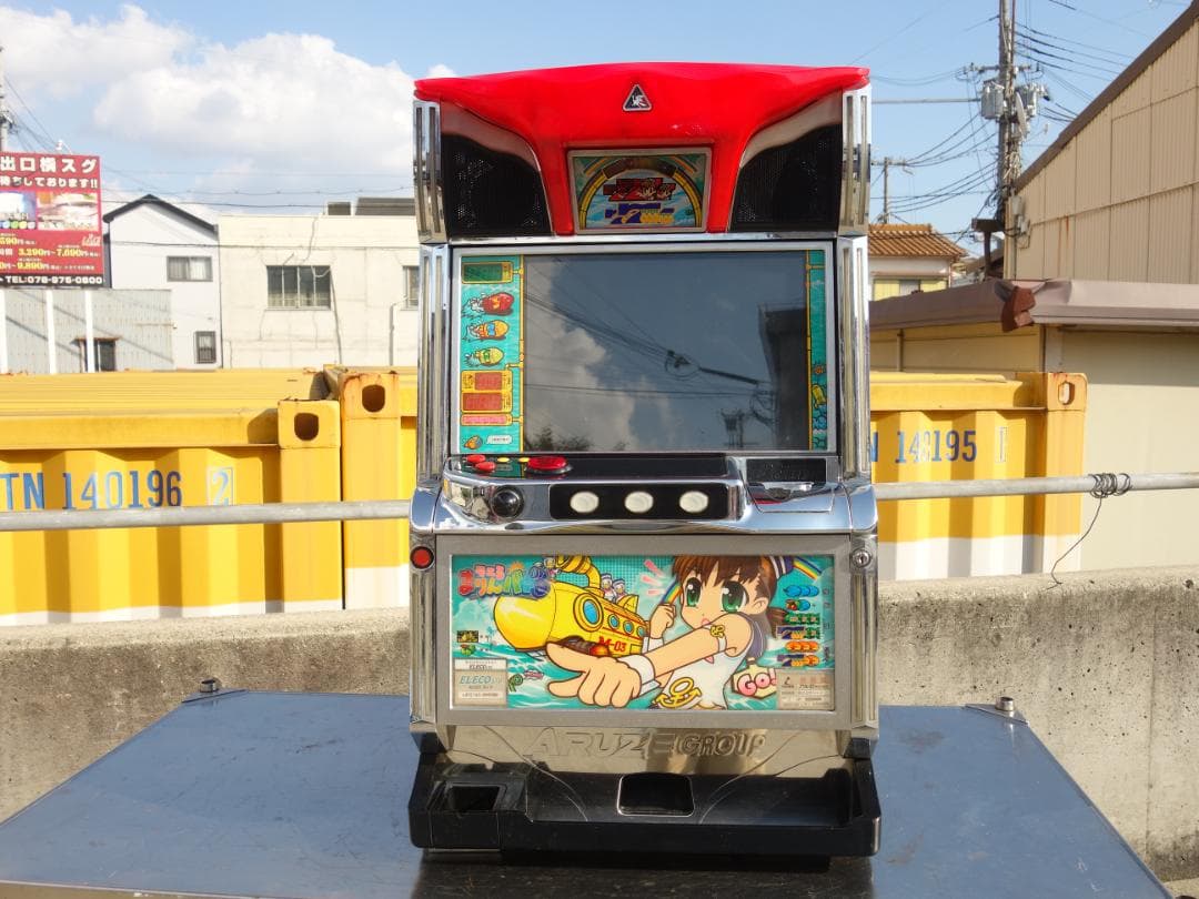 M▽エレコ アルゼ モエる まりんバトる パチスロ スロット (38919)