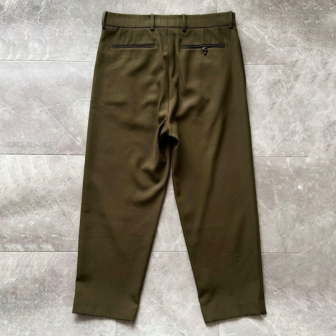 ATON BACK SATIN BASIC PANTS スラックス サイズL 6