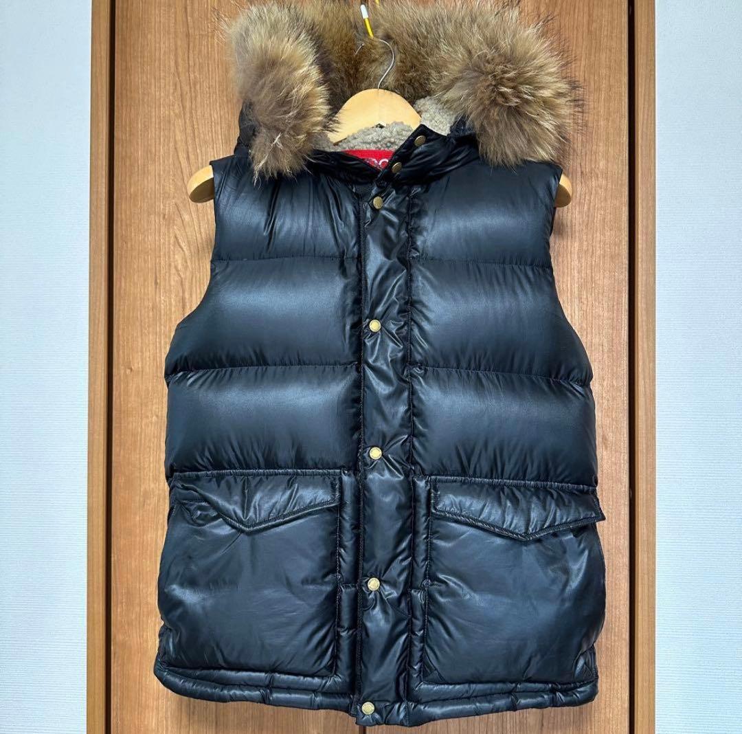 Freedomday お兄系ダウンベスト美品 ファーダウンDRIP平成