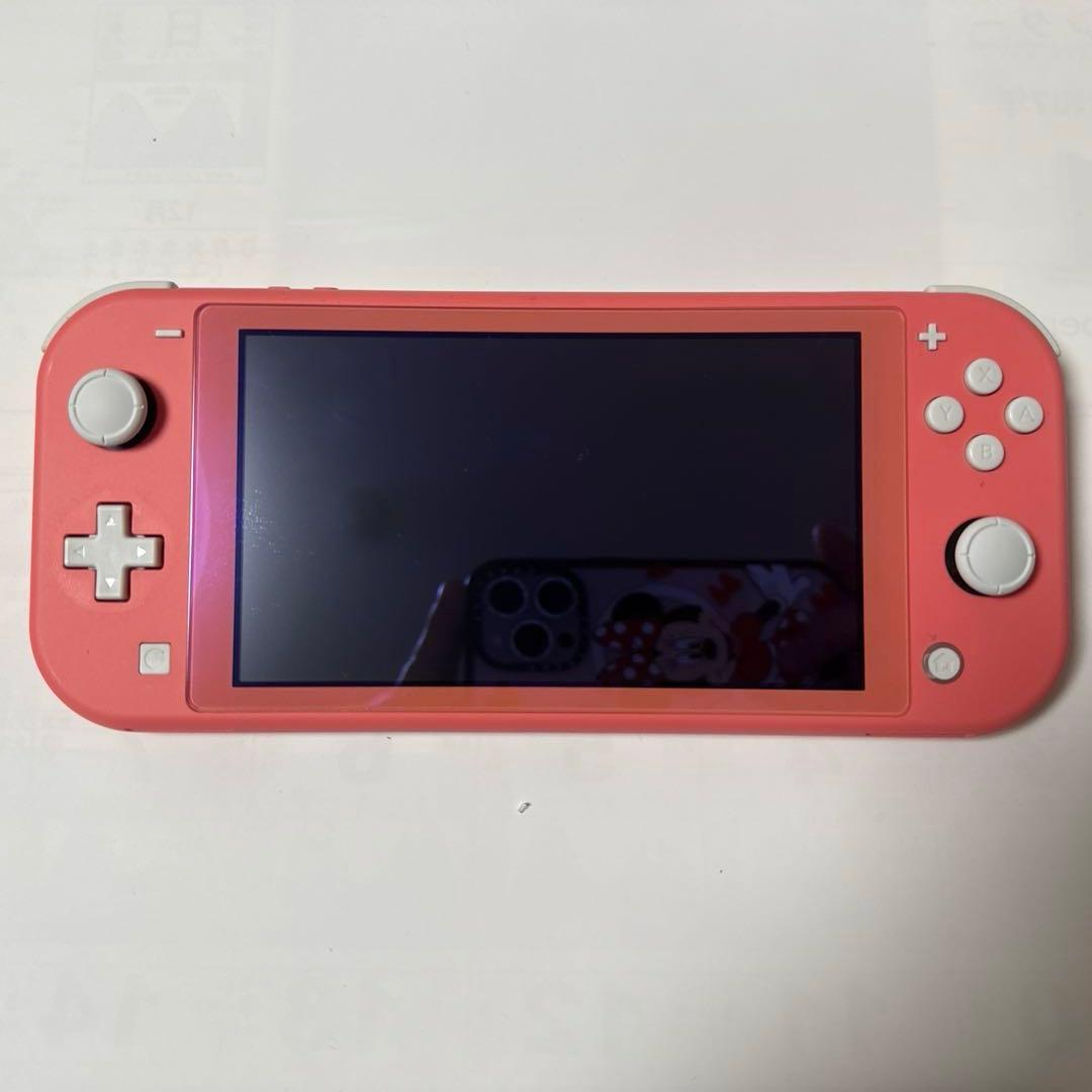 【週末限定値下】Nintendo Switch LITE コーラル★電池交換済