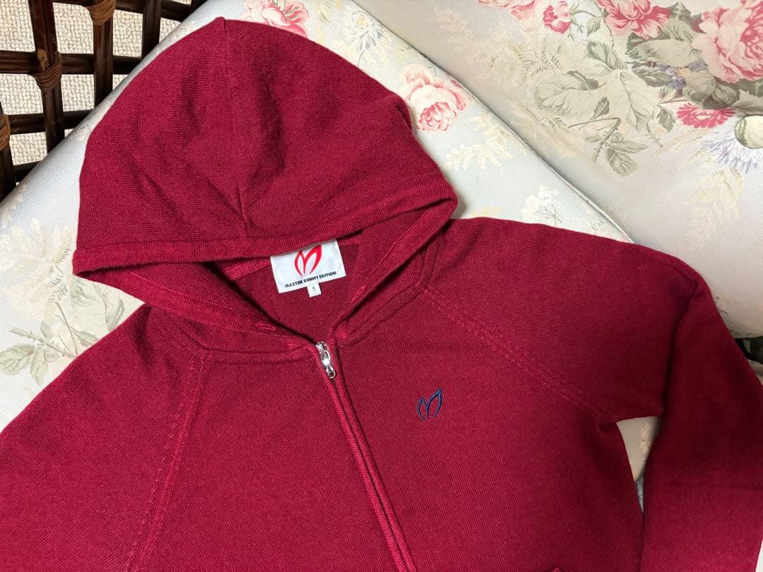 PEARLY GATES パーカー　カシミヤ100 MBE パーリーゲイツ　1