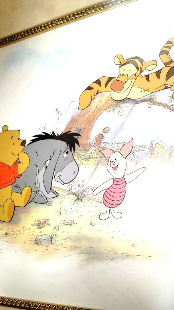 DISNEY ディズニー くまのプーさん セル画 豪華貴重 当時物