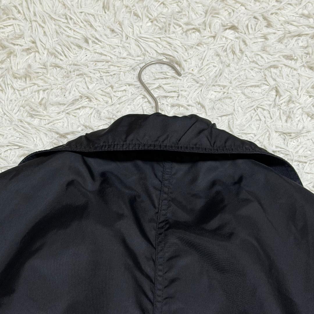 16069✨フェンディ リバーシブルコート 黒 ファー取外し可 ベルト付