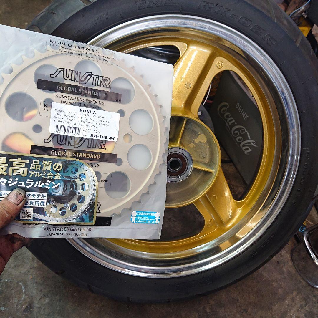 ホンダ CB400SF nc31 NC39 NC42 リア スプロケ サンスター