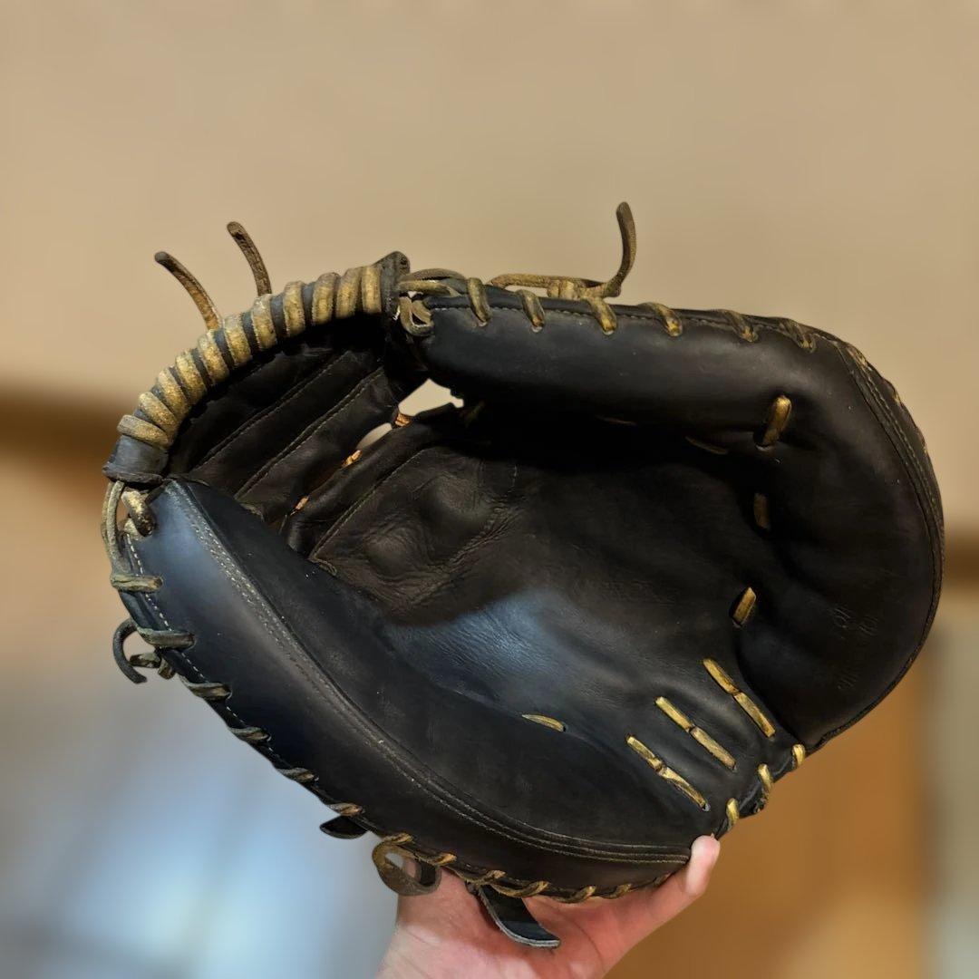 シュアプレイ(SP) 黒　硬式用キャッチャーミット　ラベル無し