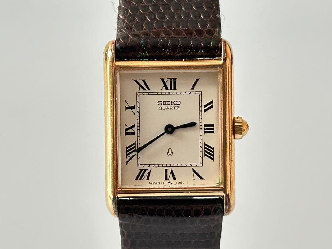 R*3様 315 稼働 SEIKO 1600-6040 タンク ローマン文字盤