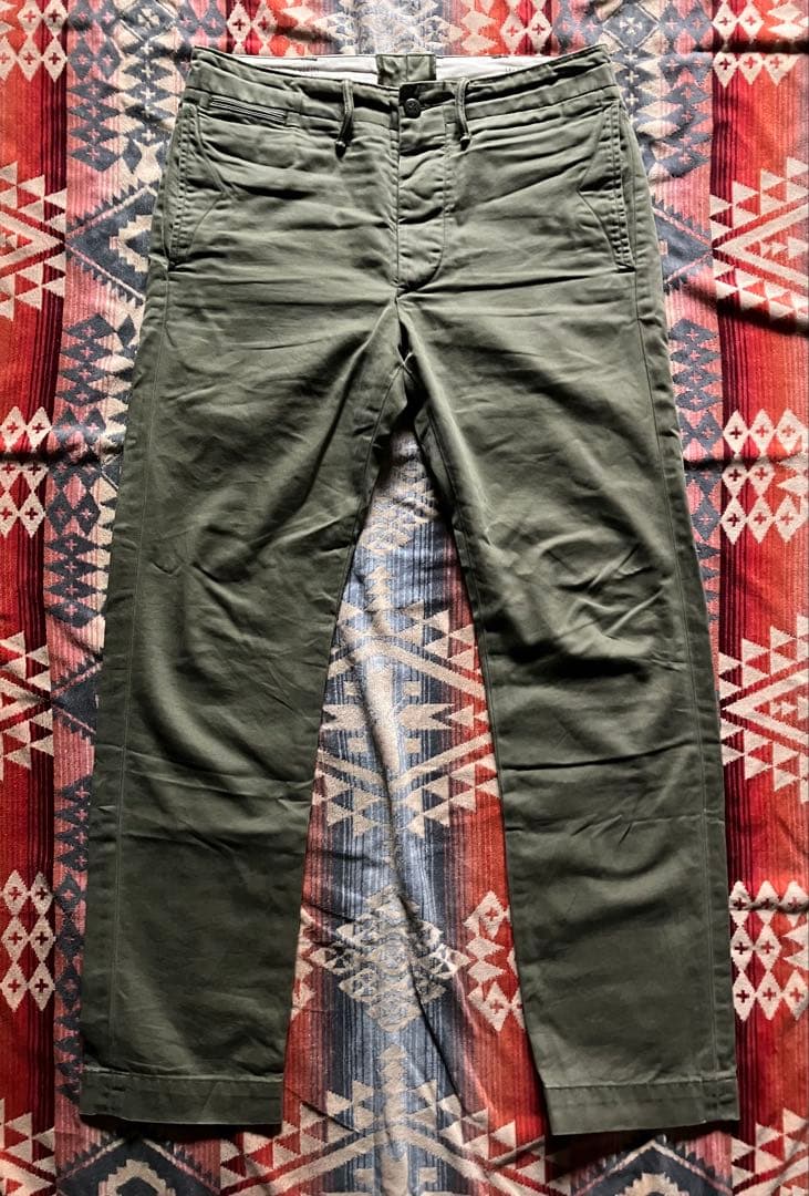 ト*ー様 【美品】RRL ダブルアールエル オフィサーズチノ W30 ポロ ラル