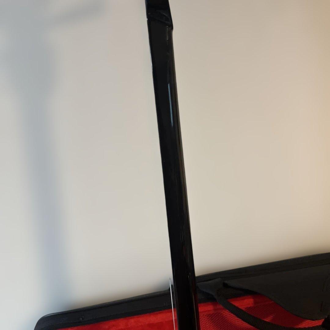 三線　沖縄三線　ほぼ未使用品　本革　セミハードケース