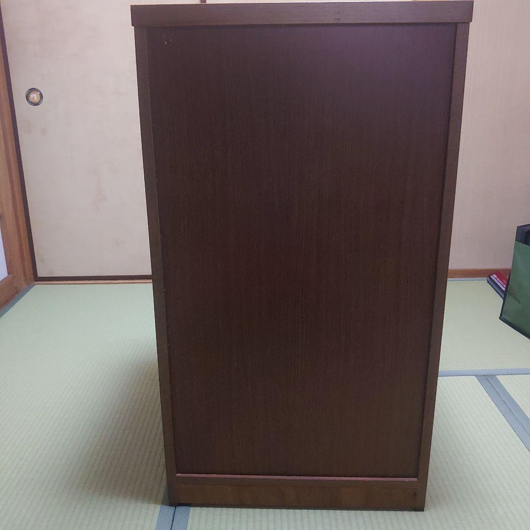 H，O木製ガラス扉キャビネット浜本工芸