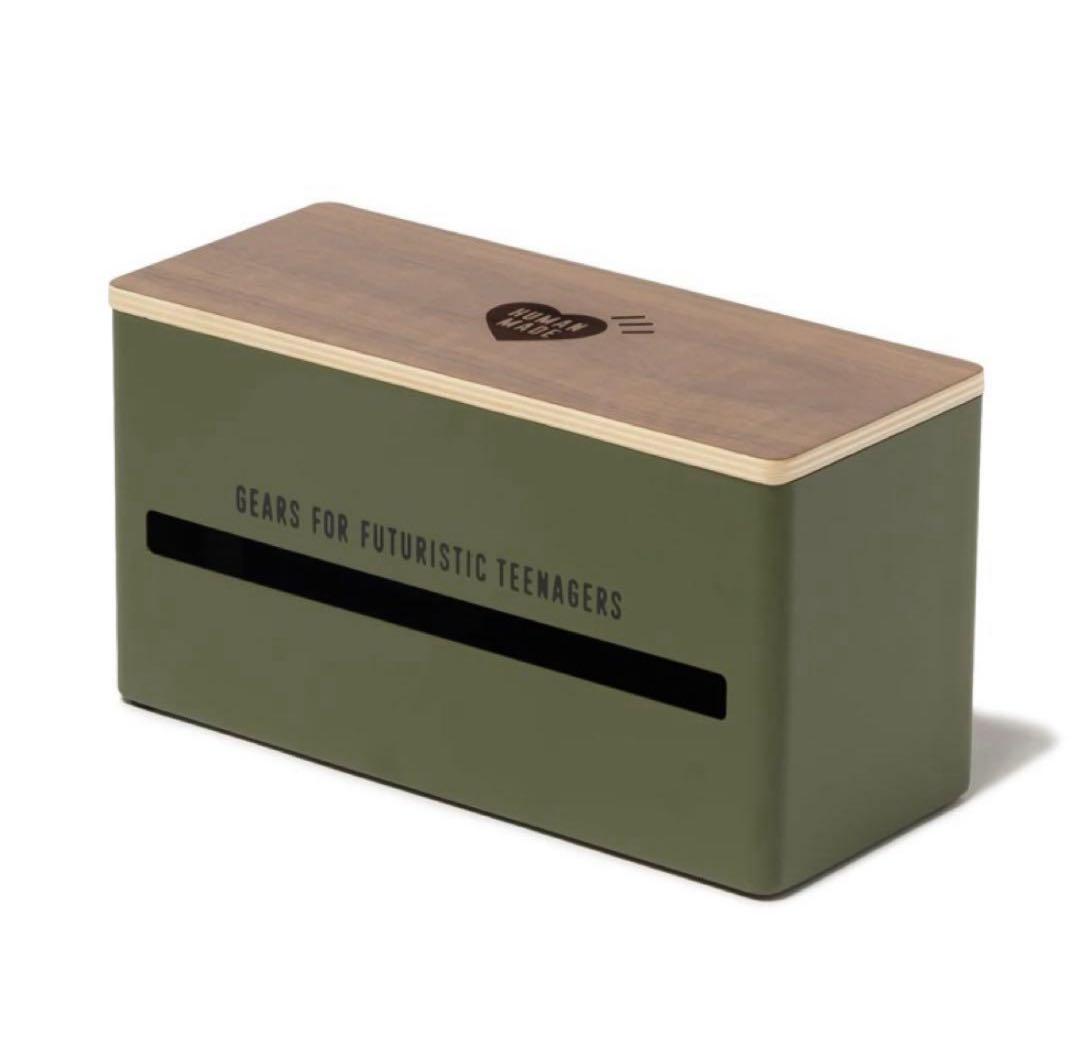 家具・インテリア HUMAN MADE STEEL TISSUE CASE - OLIVEDRAB