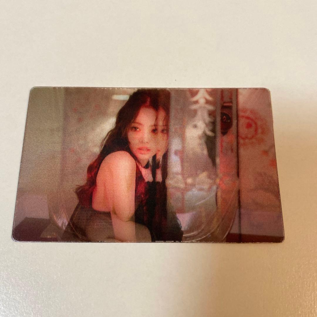 JENNIE ジェニ SOLO 先着特典 レンチキュラー トレカ