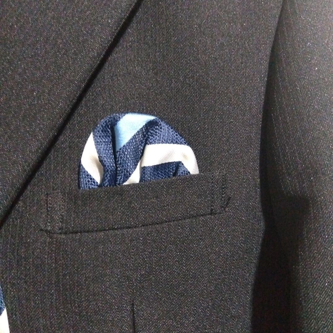 【極美品】ワンダーファクトリー 男の子 スーツ 5点セット 140E 黒 卒服