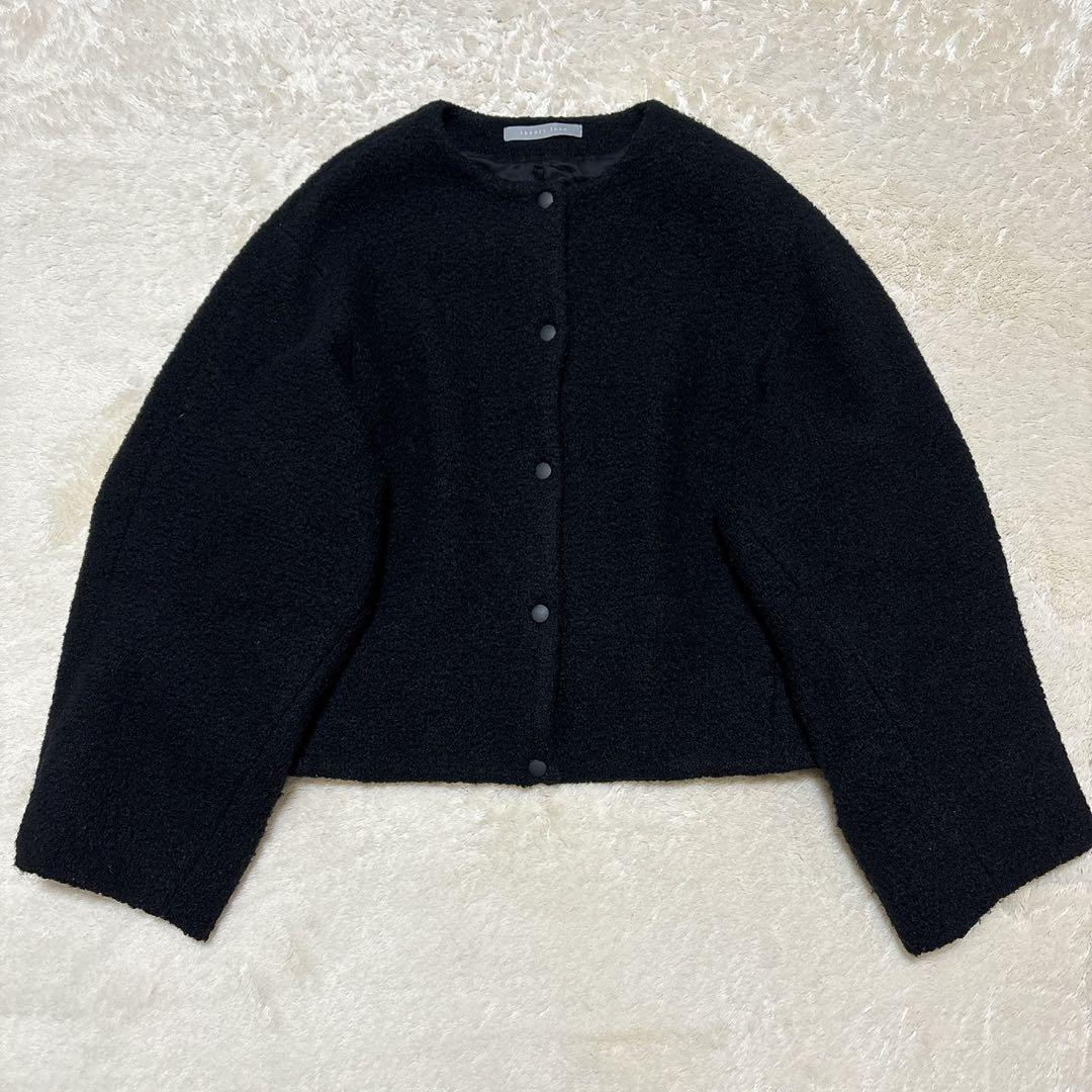 未使用級✨Theory luxe 24AW Lode Blenda ボアブルゾン