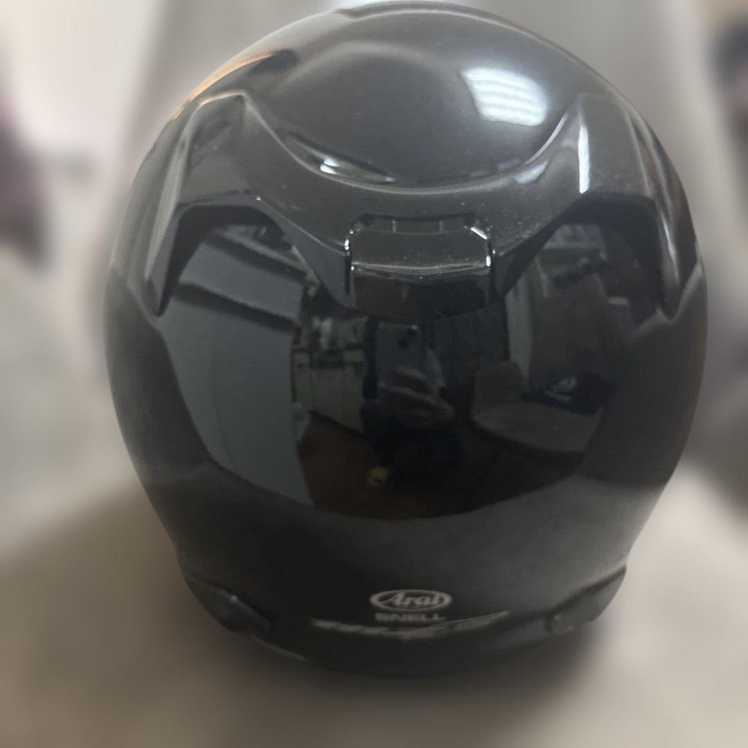 Arai ブラック ジェットヘルメット ミラーシールドMZ-F