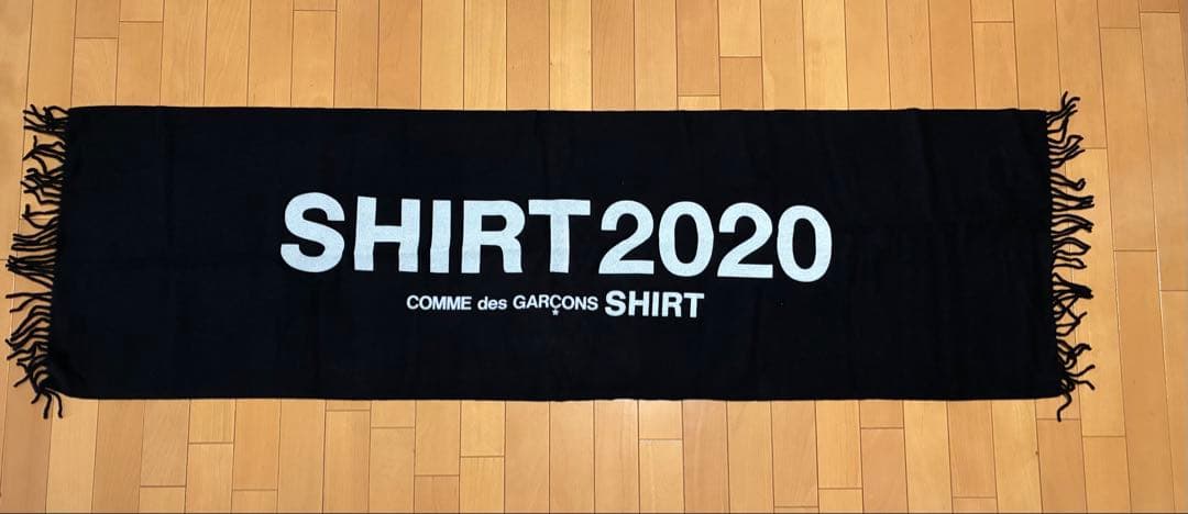 COMME des GARÇONS SHIRT SHIRT 2020 黒マフラー