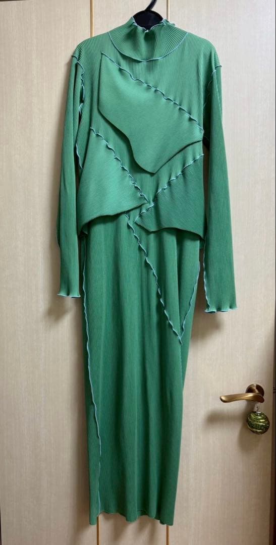 kotohayokozawa コトハヨコザワ　グリーンワンピース