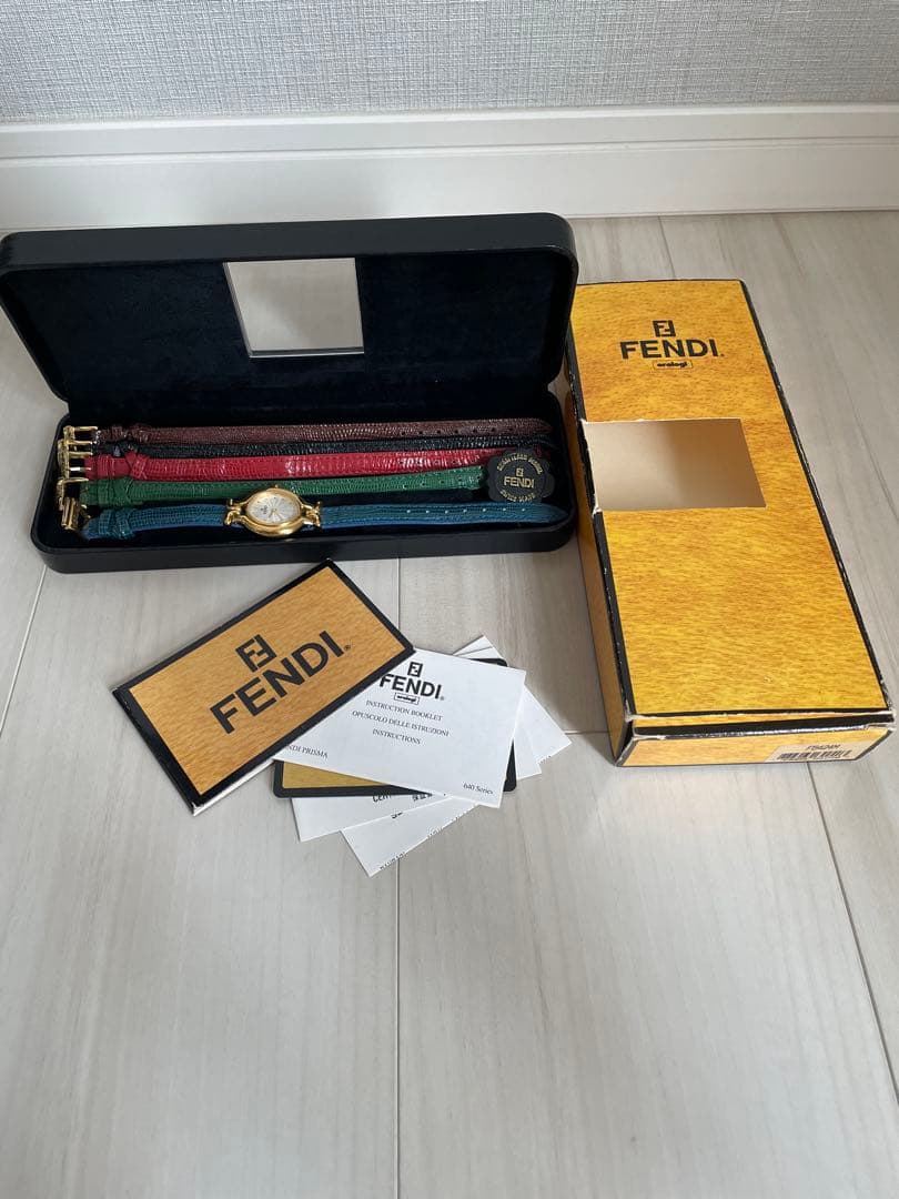 FENDI フェンディ カメレオン 腕時計 ベルト5本セット