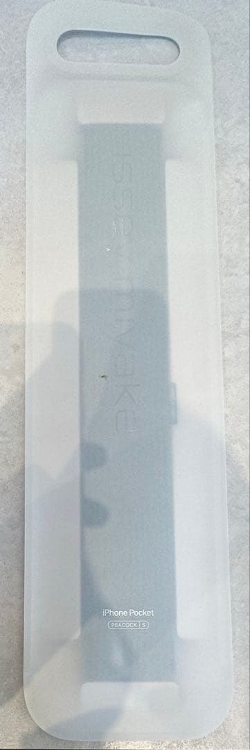 Apple iPhone Pocket ISSEY MIYAKE ピーコック