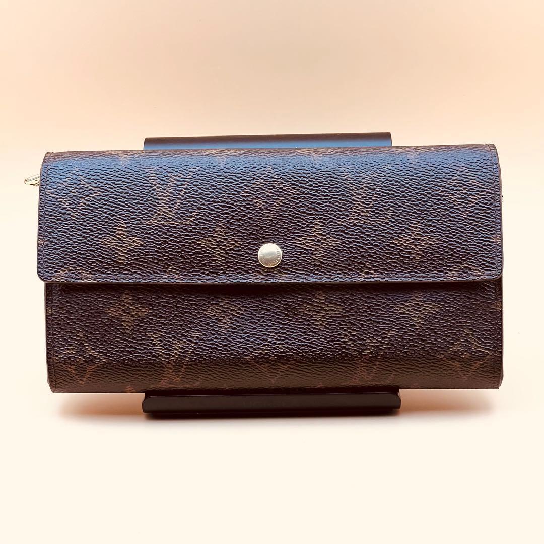 【美品】ルイビトン モノグラム　ポルトフォイユサラ 長財布 M61734