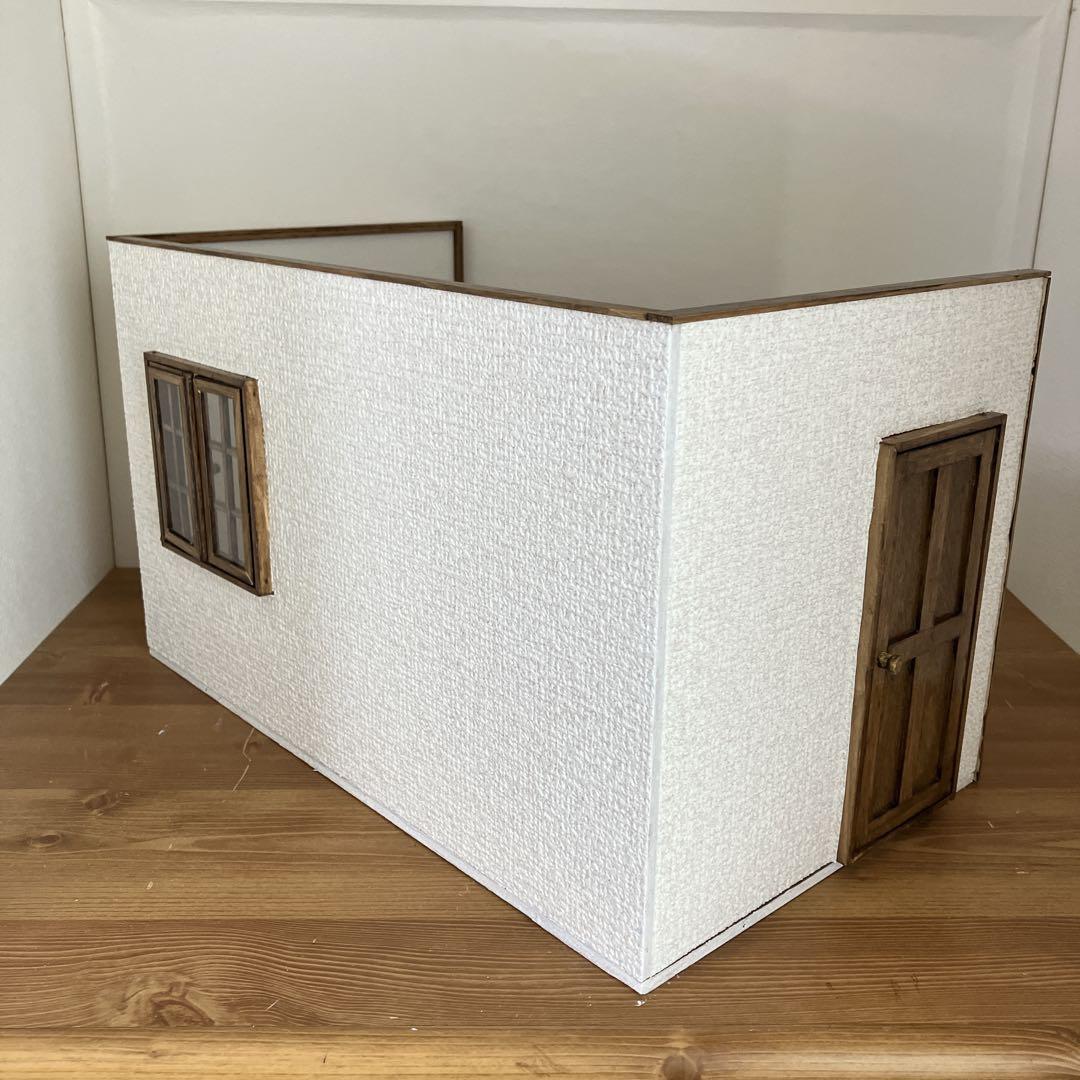 こころ　my roomコの字型ドールハウス 1/12サイズ ミニチュア家具