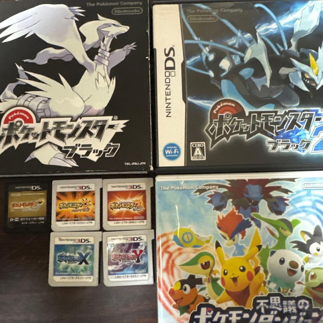 ゆ*ん様 3ds ds ポケモンソフト まとめ売り