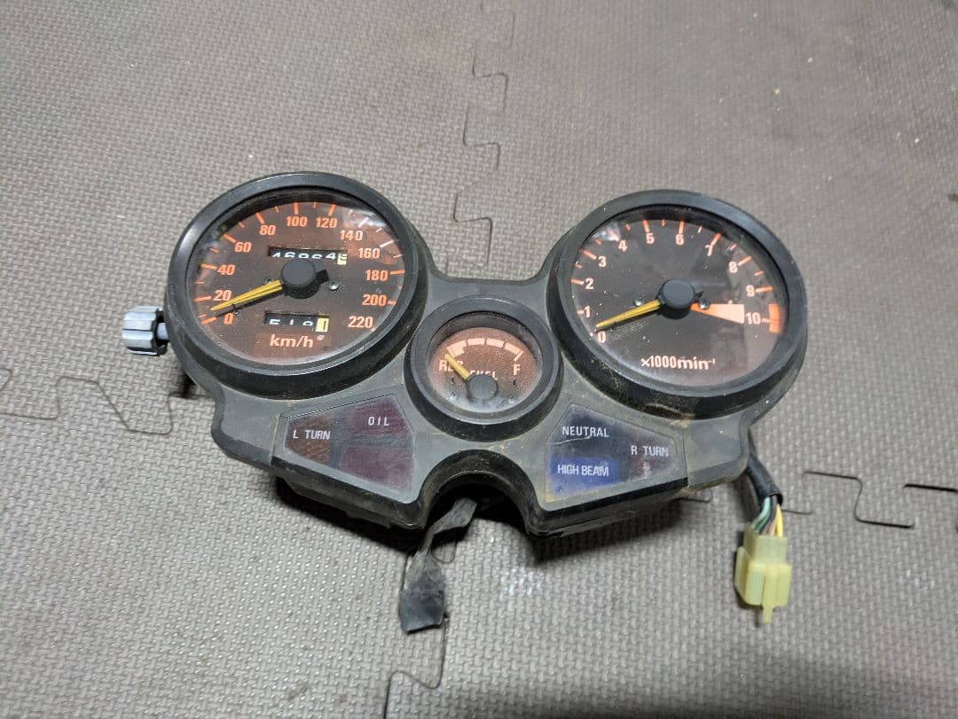 純正　cbx550f　cbx400f　メーター　動作未確認