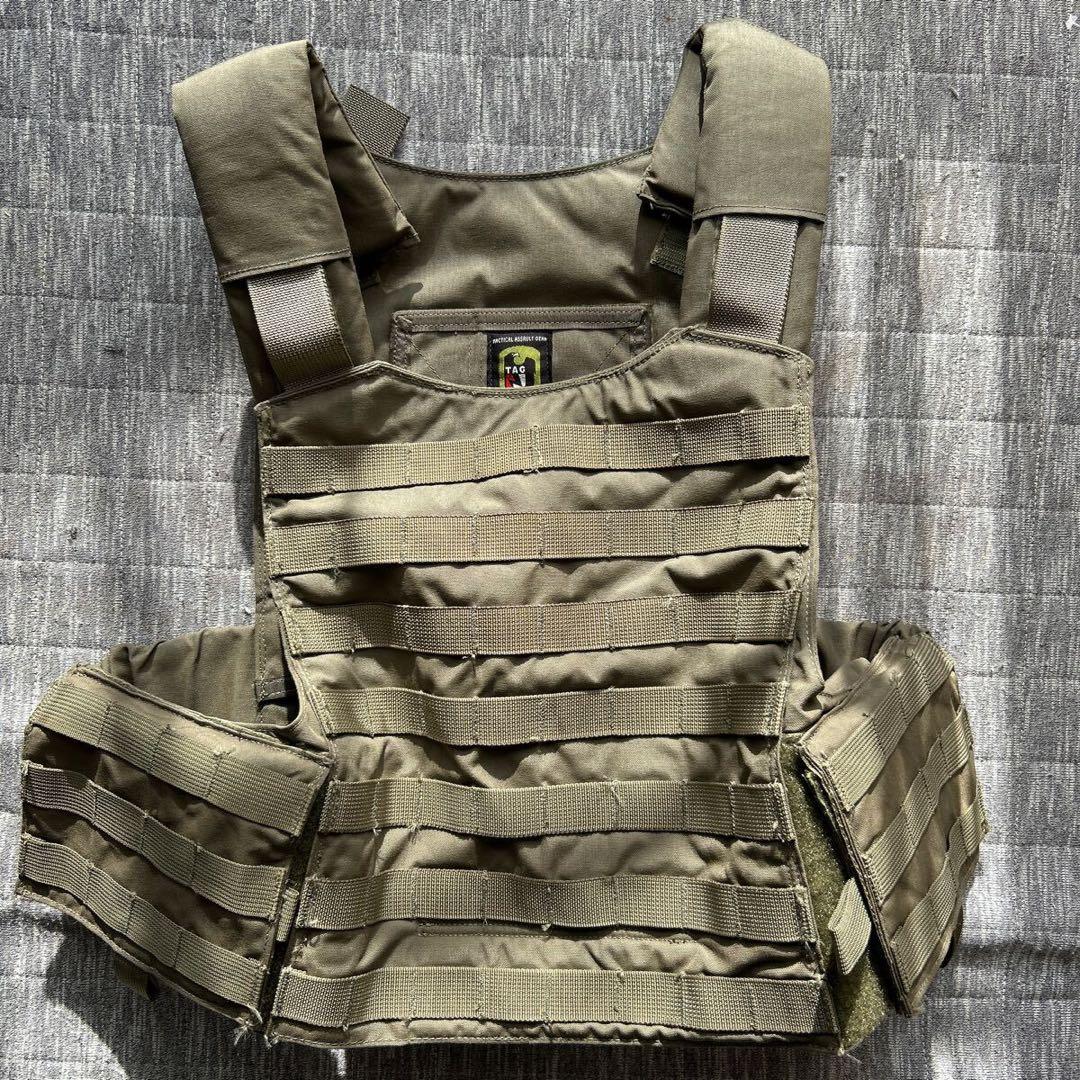 最後tactical assault gear TAG 初期型OD プレキャリ