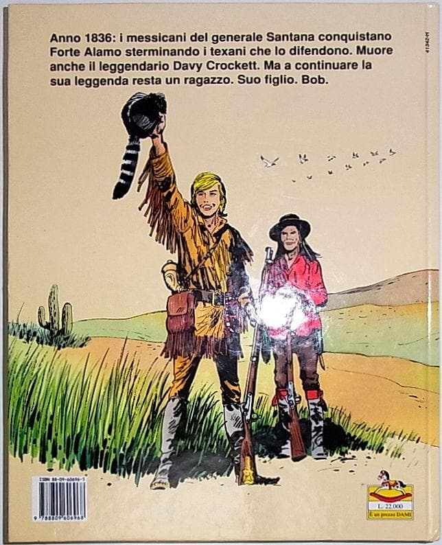 洋書 Il figlio di Davy Crockett