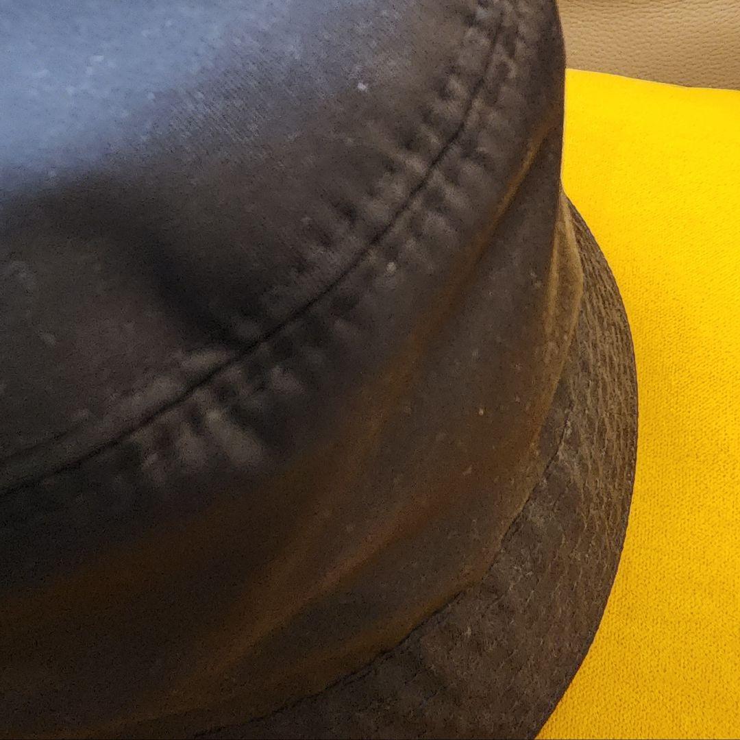 正規品:美品: PRADA バケットハット ネイビー/レッド