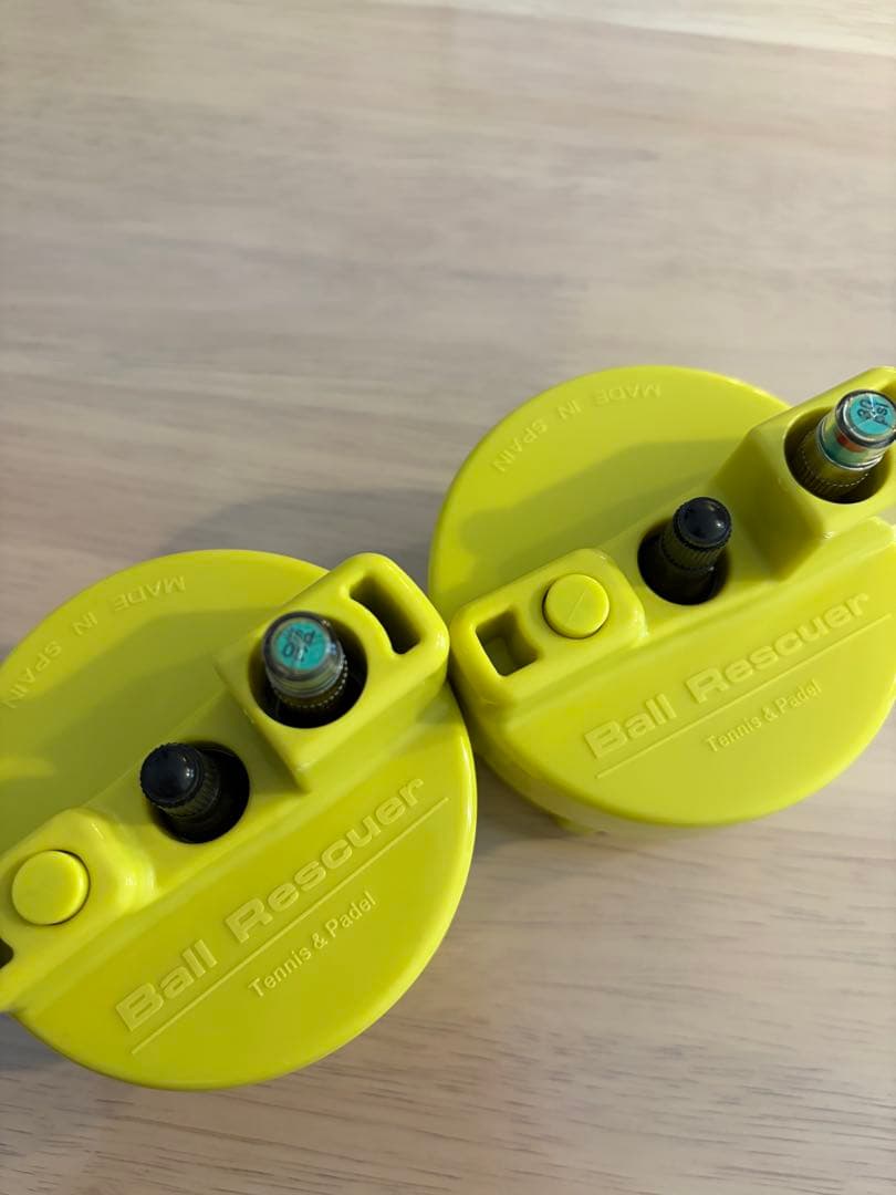 テニスボール用　ボールレスキュー　空気入れと容器なし　スペイン製　2個セット