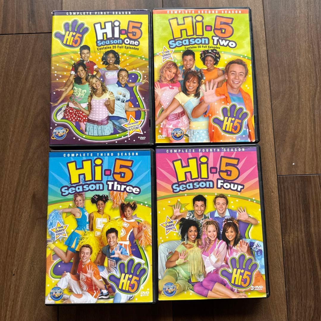 セール中　英国人 英語の先生推奨DVDセット✨Amazon在庫切Hi-5全12枚