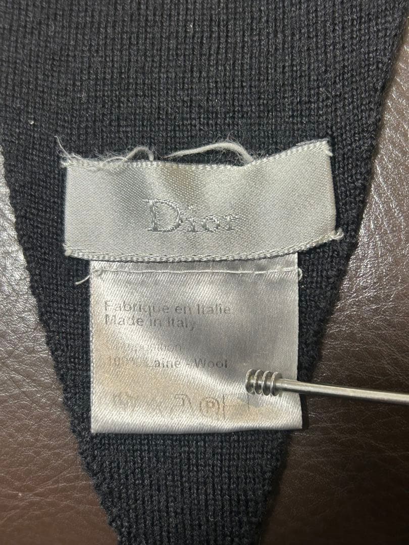 07AW Dior HOMME エディ期 三角形ロングストール