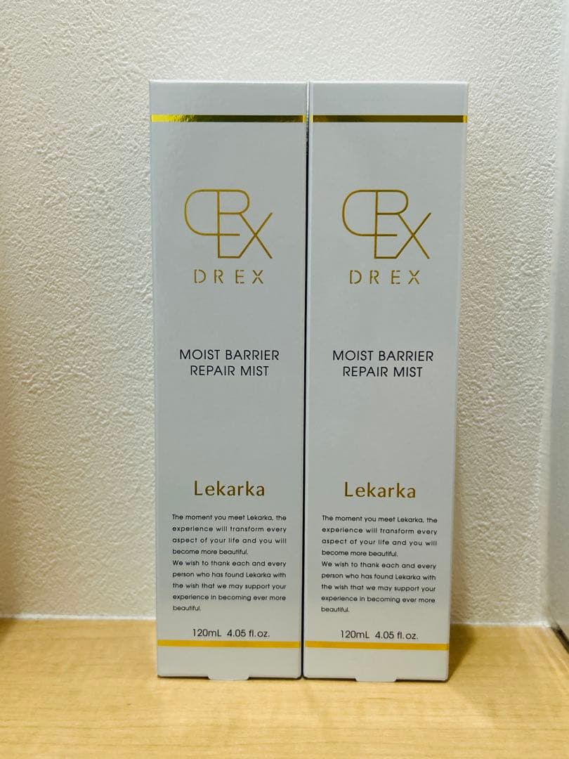 【2本セット、新品未使用】 レカルカ DREX モイストバリアリペアミスト