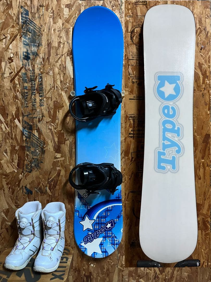 ジュニアスノーボード3点セット