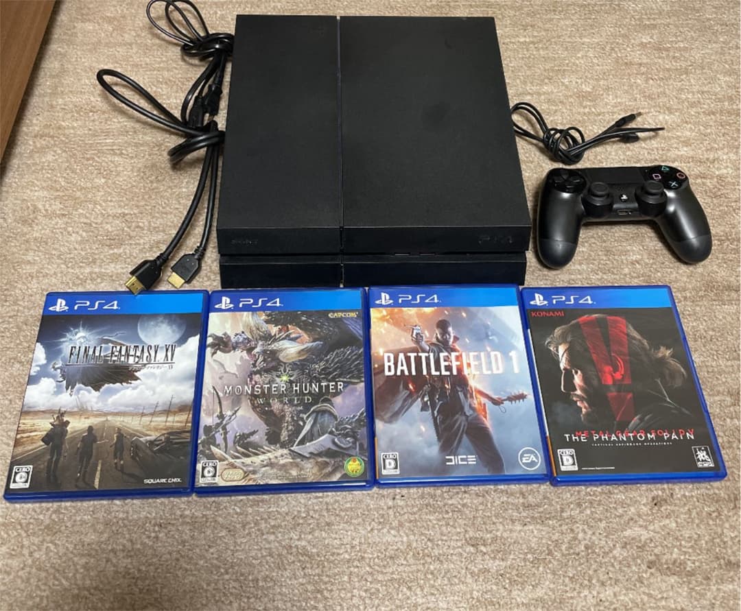 PS4 本体 CUH-1200A 500GBブラック