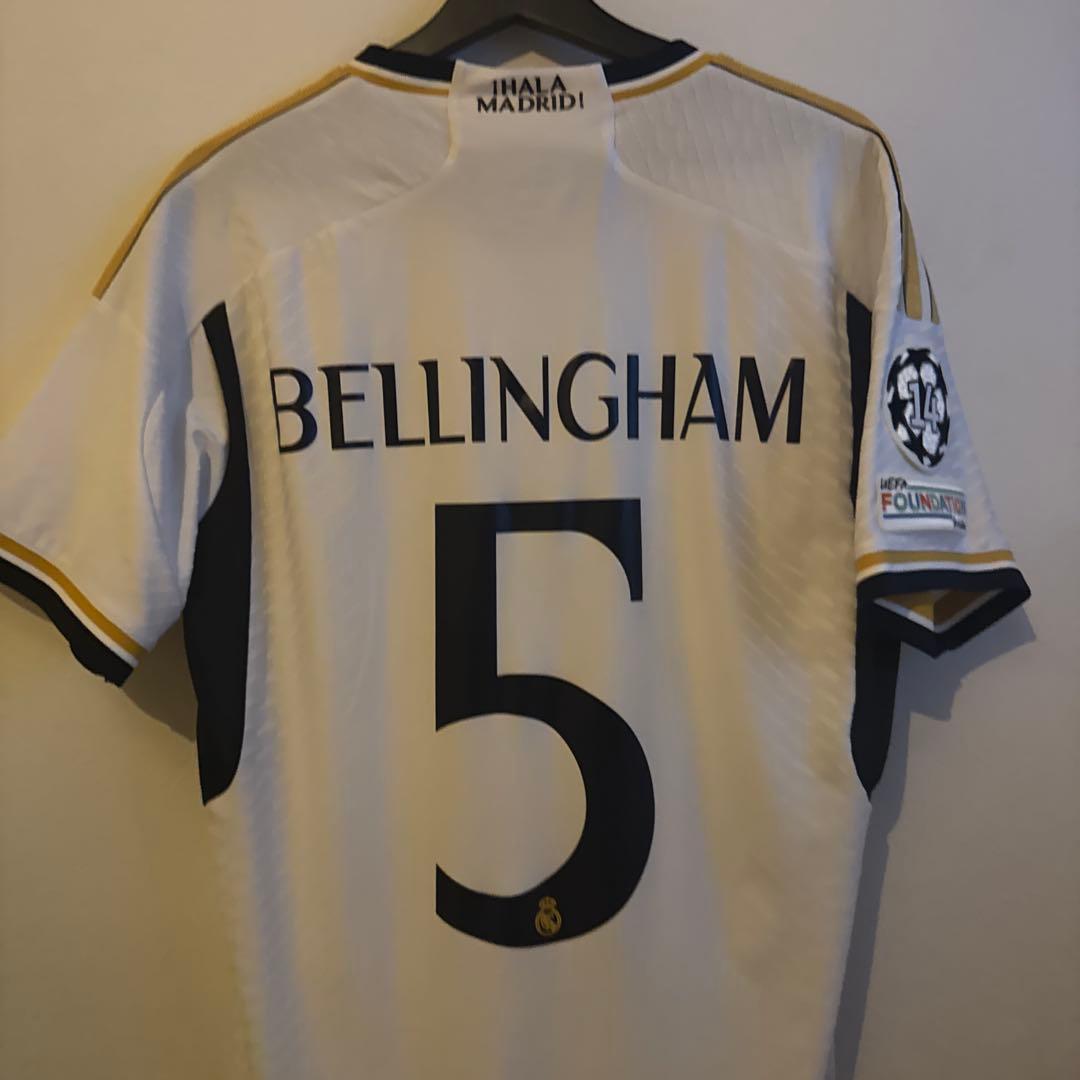 ベリンガム　レアル・マドリード　オーセンティック　23/24 正規品ユニフォーム