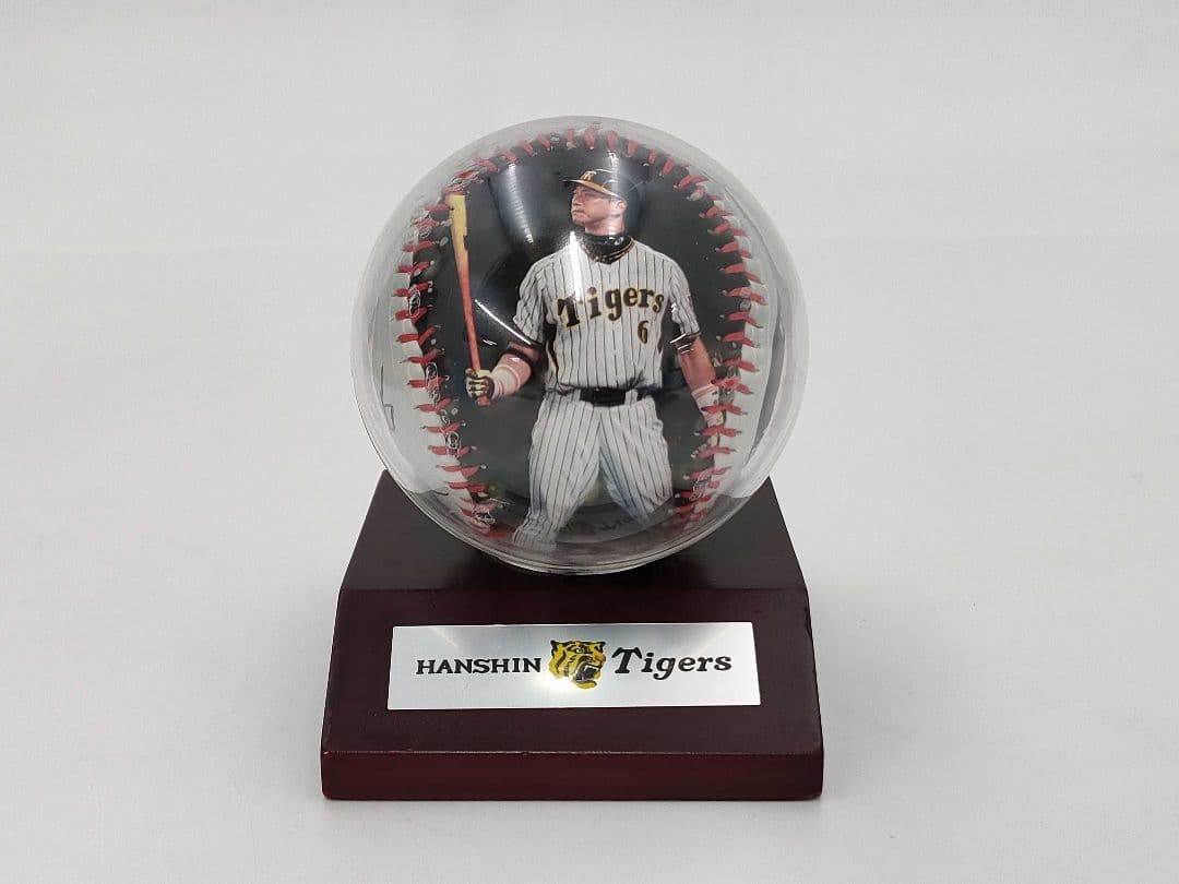 タイガース 金本 サインボールディスプレイ