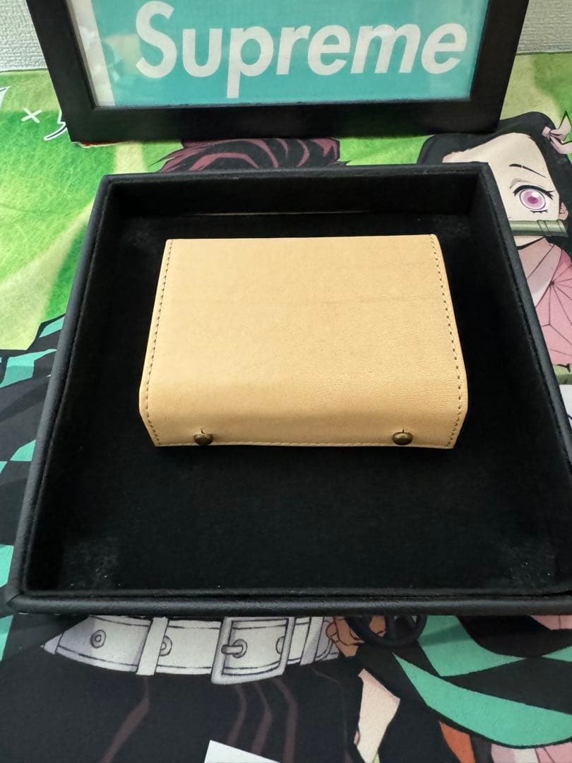 【新品・未使用】エムピウ ミッレフォッリエ Ⅱ TAN27 ヌメ タン　希少色