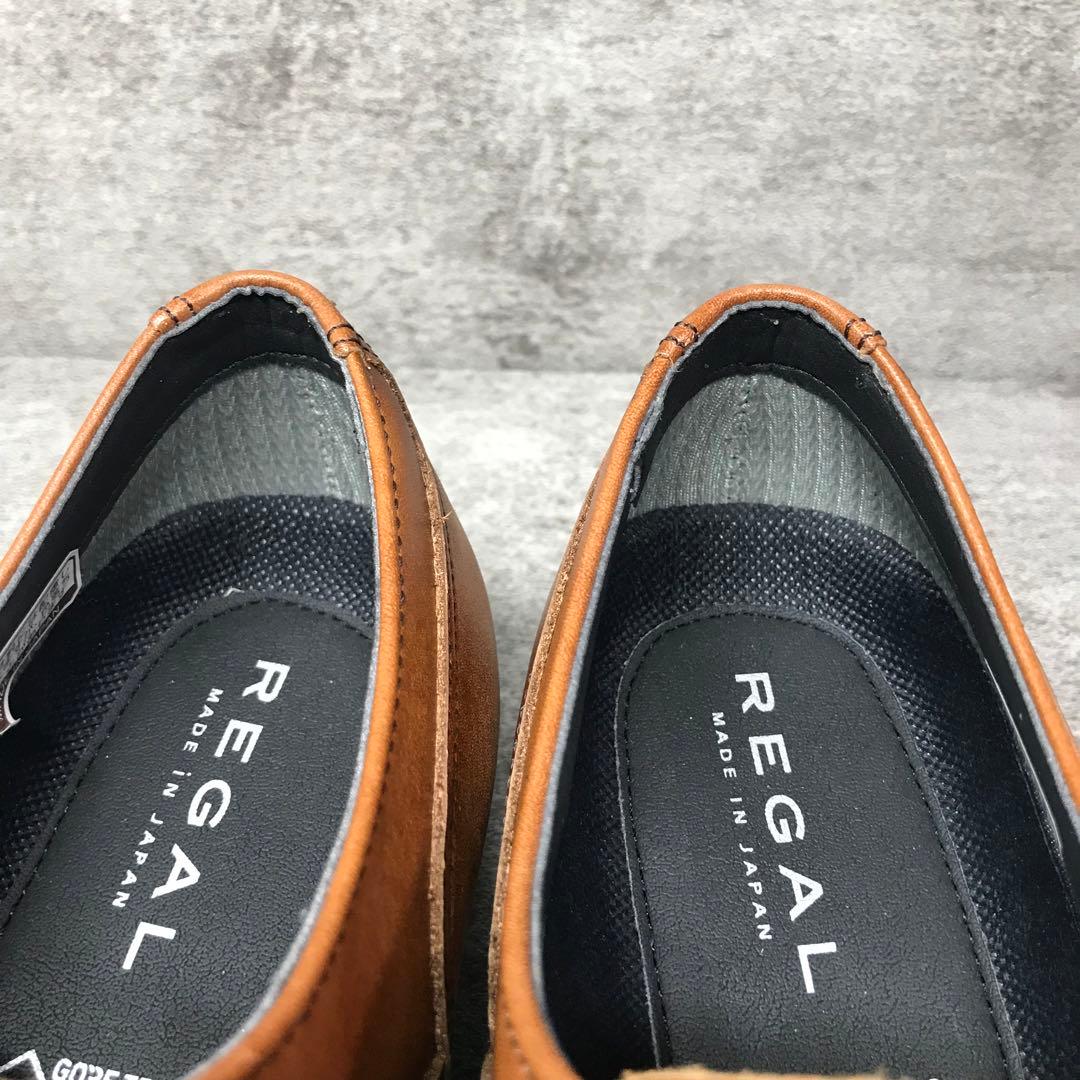 ☆新品未使用☆ REGAL 35HR ストレートチップ　ゴアテックス　25.5